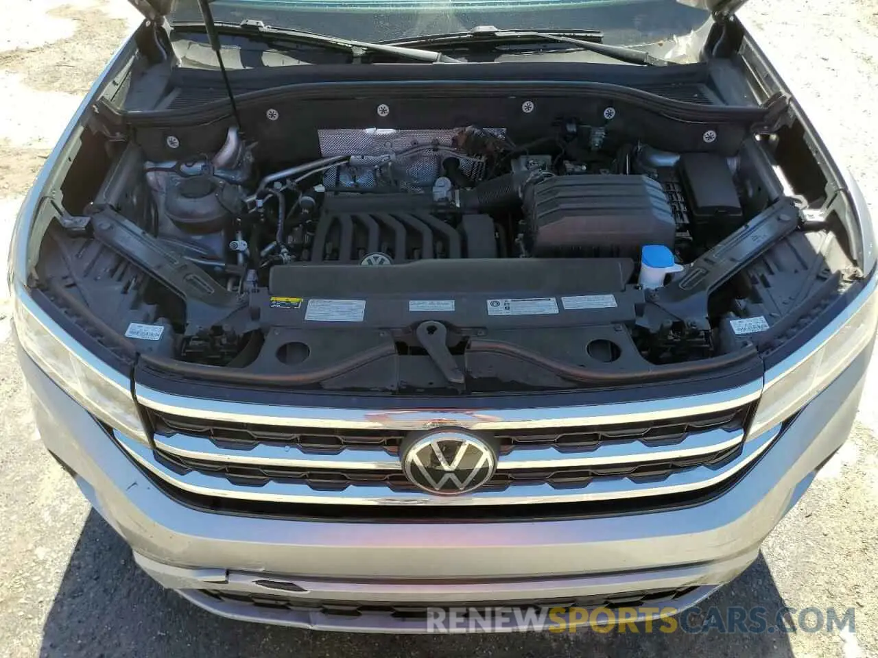 12 fotografías del automóvil dañado 1V2KR2CA7MC521346 VOLKSWAGEN ATLAS 2021