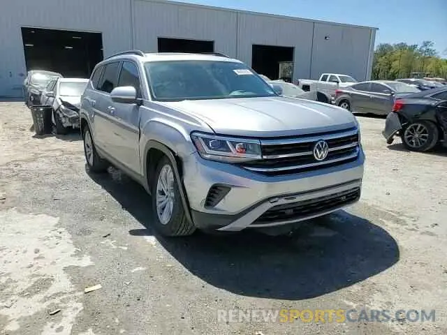 14 fotografías del automóvil dañado 1V2KR2CA7MC521346 VOLKSWAGEN ATLAS 2021