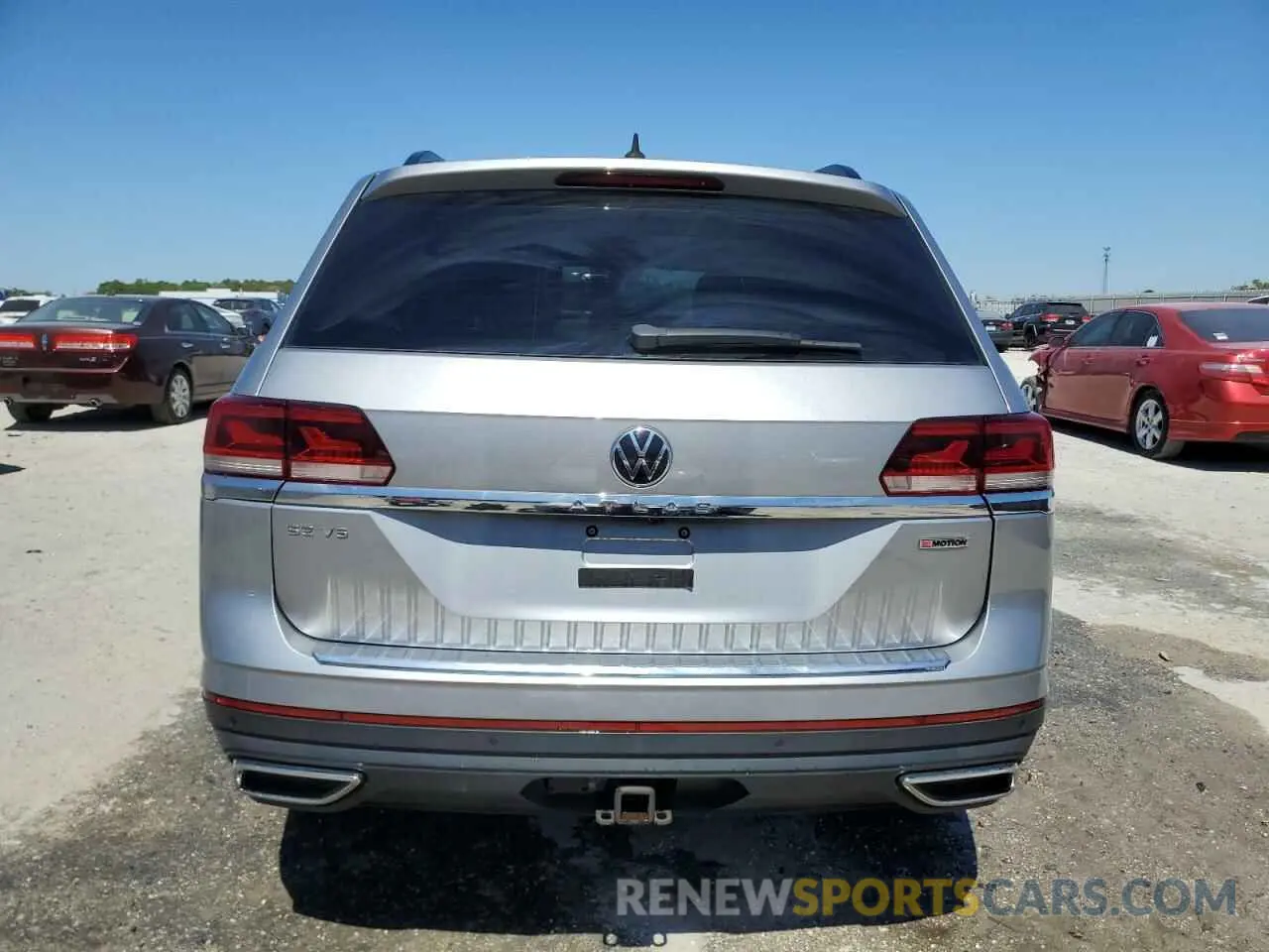 6 fotografías del automóvil dañado 1V2KR2CA7MC521346 VOLKSWAGEN ATLAS 2021
