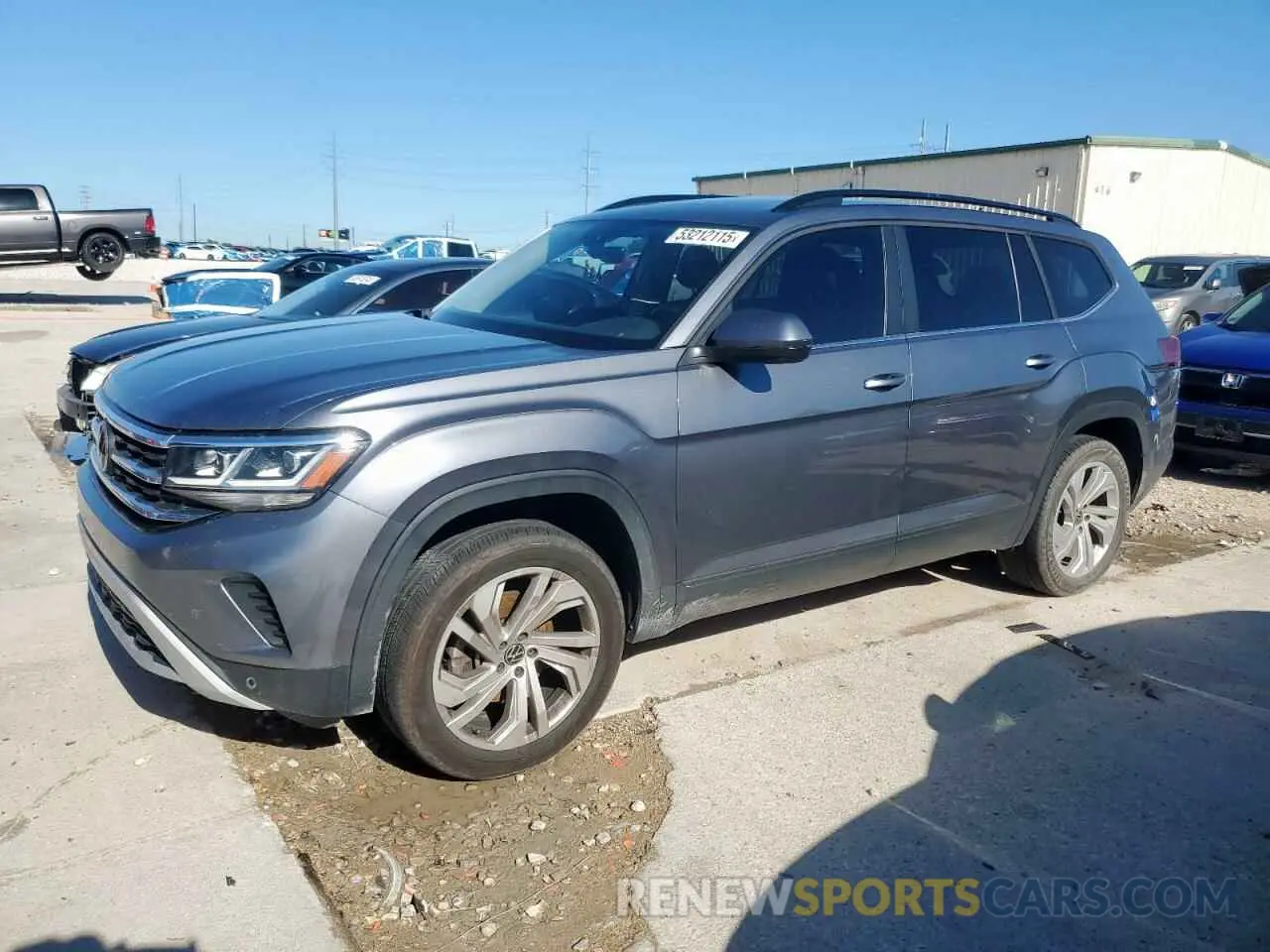 1 fotografías del automóvil dañado 1V2KR2CA7MC535814 VOLKSWAGEN ATLAS 2021