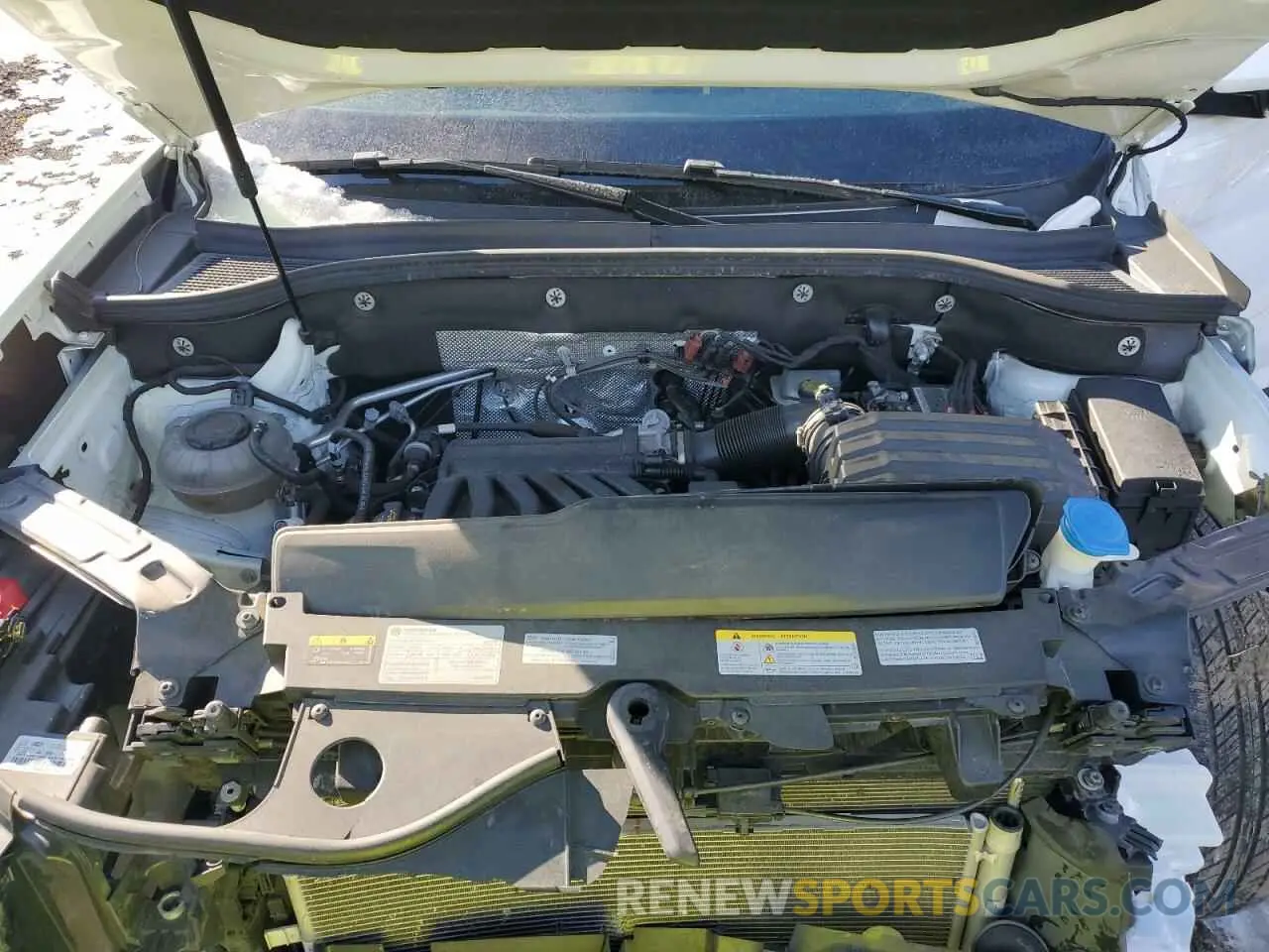 12 fotografías del automóvil dañado 1V2KR2CA7MC565282 VOLKSWAGEN ATLAS 2021