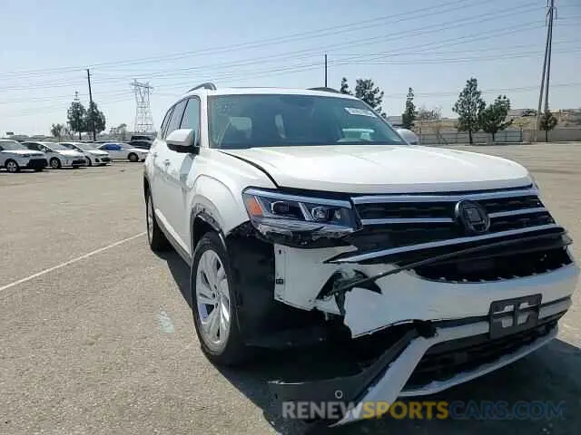 11 fotografías del automóvil dañado 1V2KR2CA8MC557367 VOLKSWAGEN ATLAS 2021
