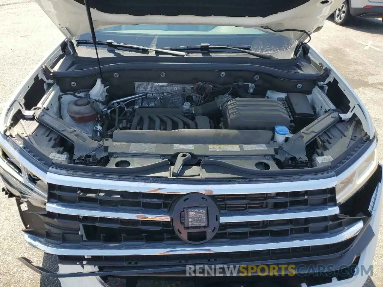 14 fotografías del automóvil dañado 1V2KR2CA8MC557367 VOLKSWAGEN ATLAS 2021