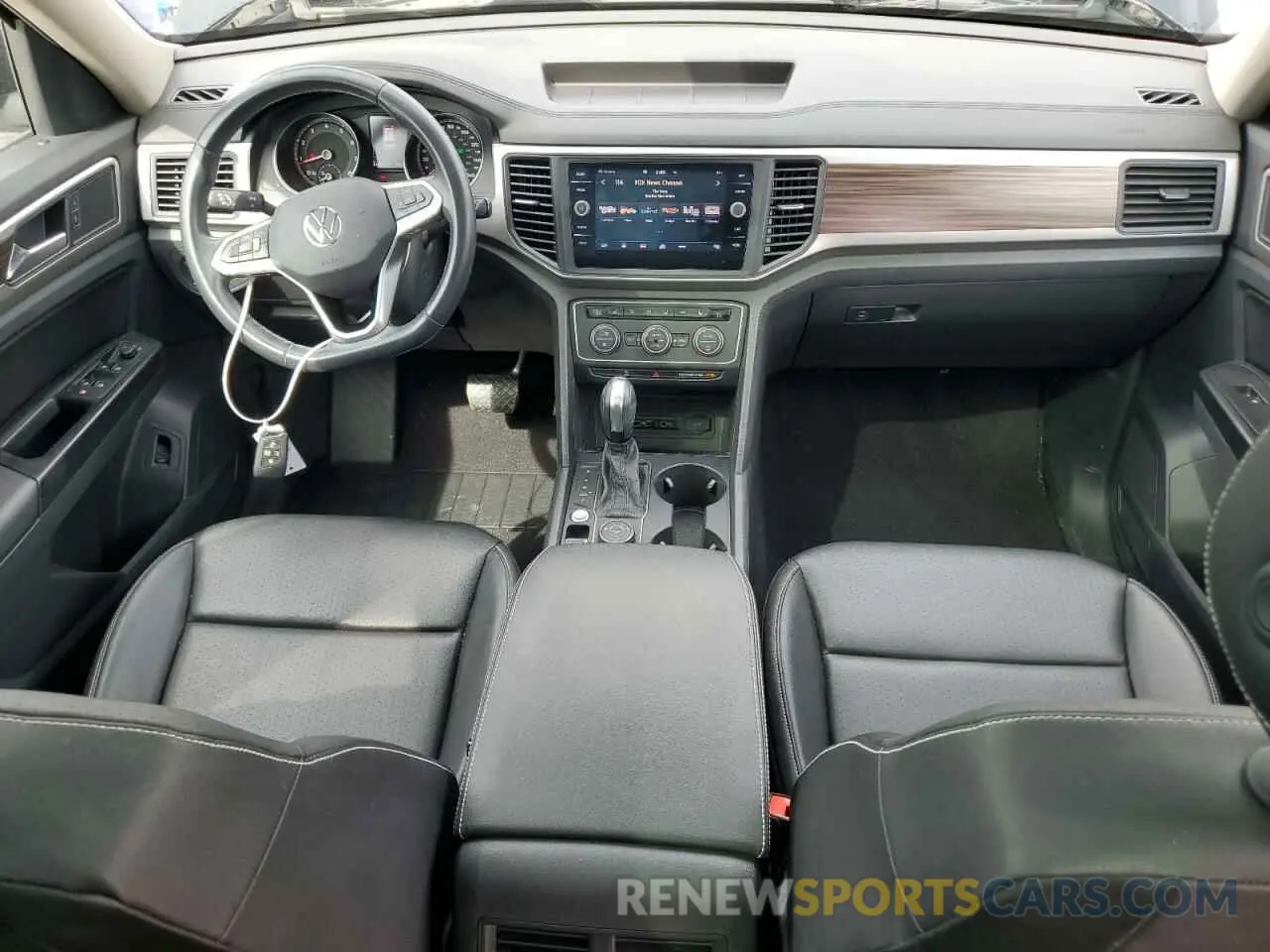 8 fotografías del automóvil dañado 1V2KR2CAXMC505321 VOLKSWAGEN ATLAS 2021