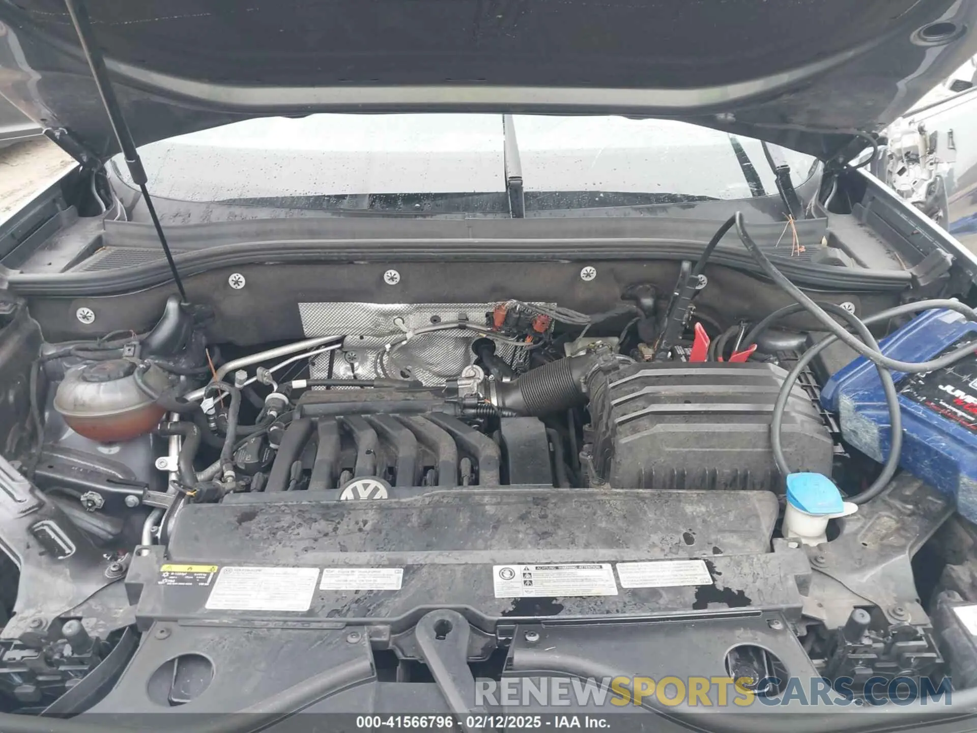 10 fotografías del automóvil dañado 1V2KR2CAXMC513192 VOLKSWAGEN ATLAS 2021
