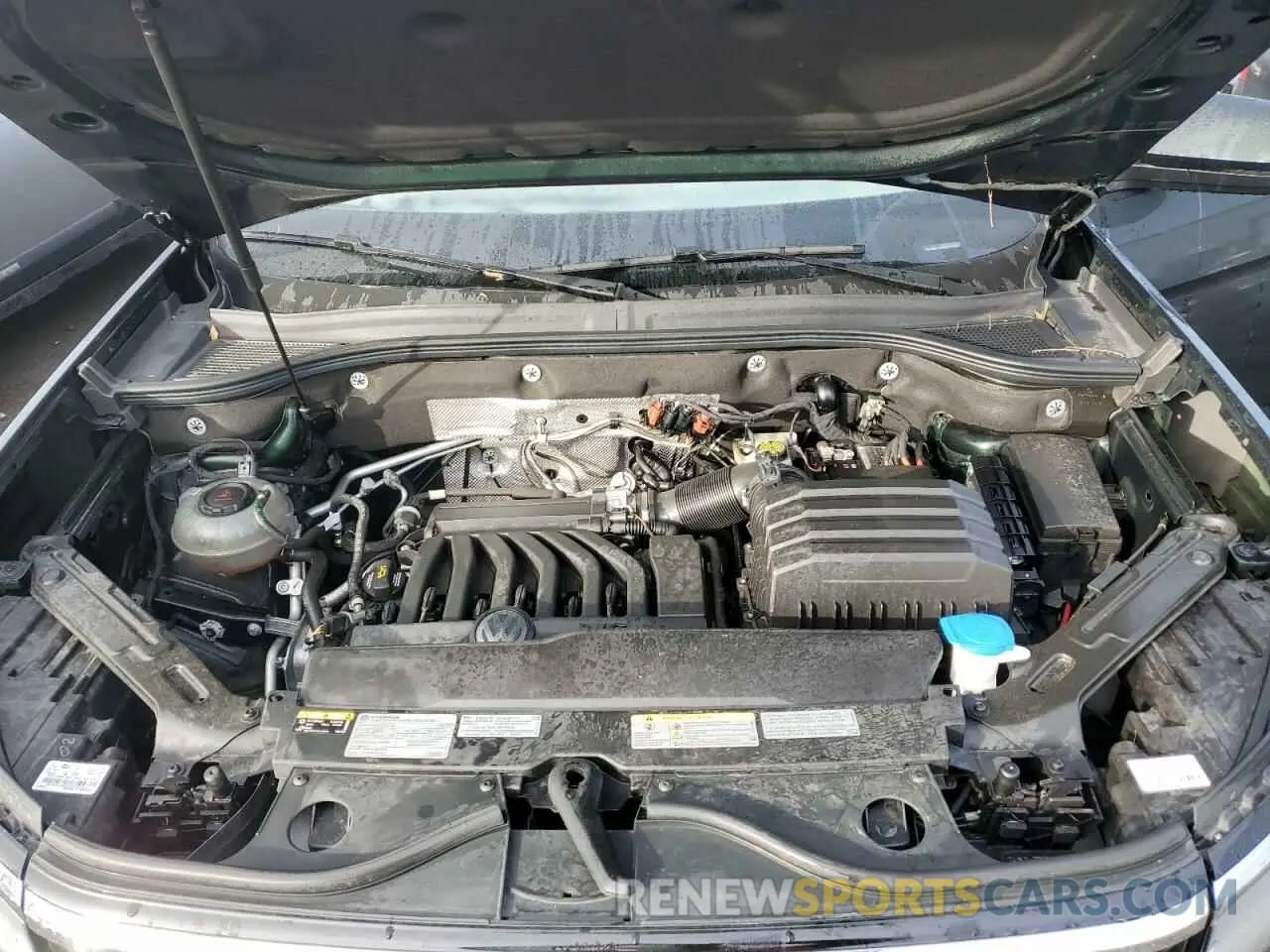 12 fotografías del automóvil dañado 1V2KR2CAXMC582352 VOLKSWAGEN ATLAS 2021