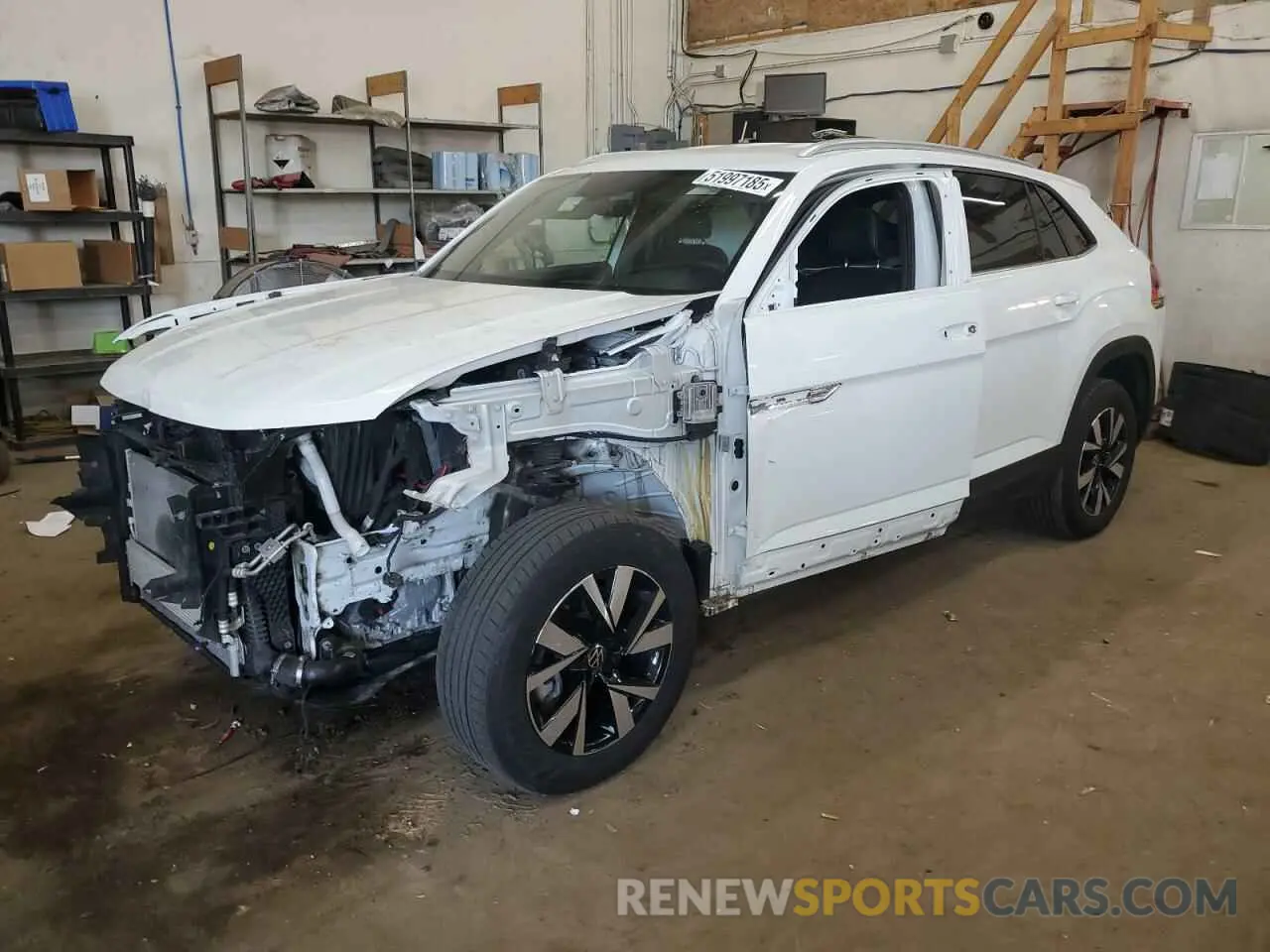 1 fotografías del automóvil dañado 1V2LC2CA0MC241659 VOLKSWAGEN ATLAS 2021