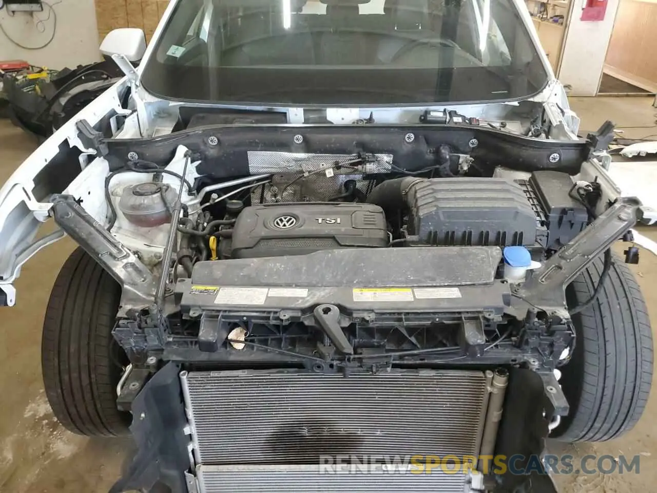 12 fotografías del automóvil dañado 1V2LC2CA0MC241659 VOLKSWAGEN ATLAS 2021