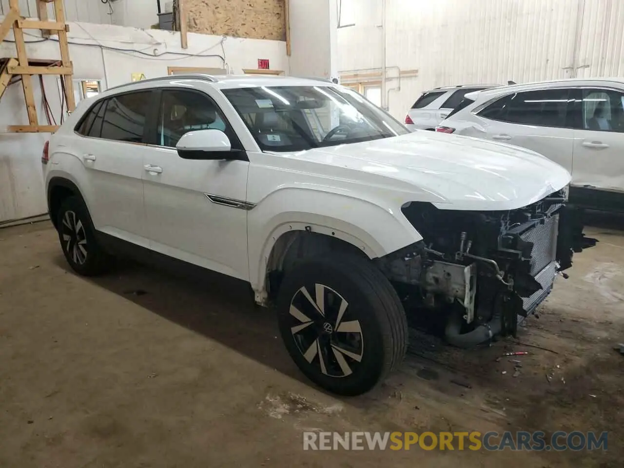 4 fotografías del automóvil dañado 1V2LC2CA0MC241659 VOLKSWAGEN ATLAS 2021