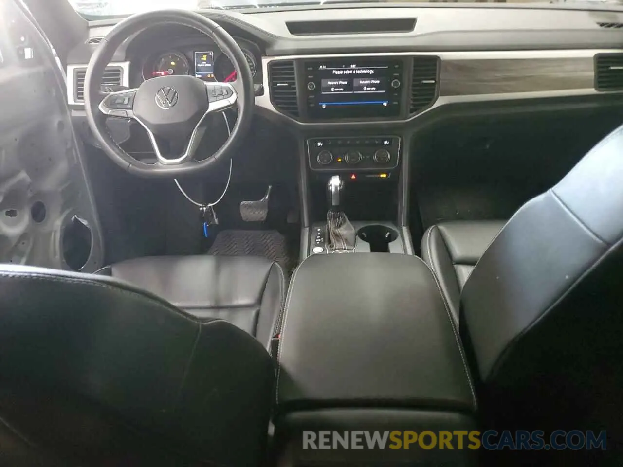 8 fotografías del automóvil dañado 1V2LC2CA0MC241659 VOLKSWAGEN ATLAS 2021