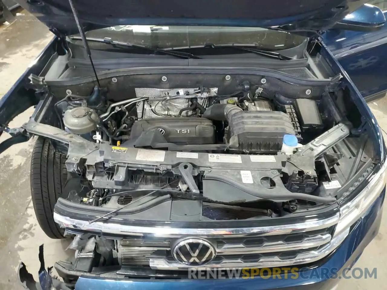 13 fotografías del automóvil dañado 1V2LP2CA2MC506375 VOLKSWAGEN ATLAS 2021