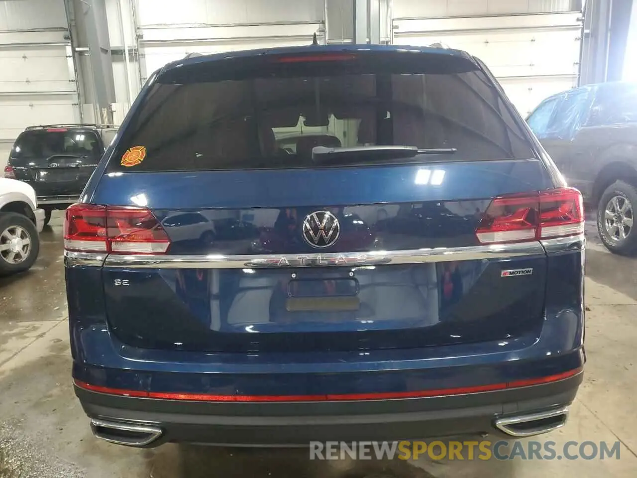 6 fotografías del automóvil dañado 1V2LP2CA2MC506375 VOLKSWAGEN ATLAS 2021