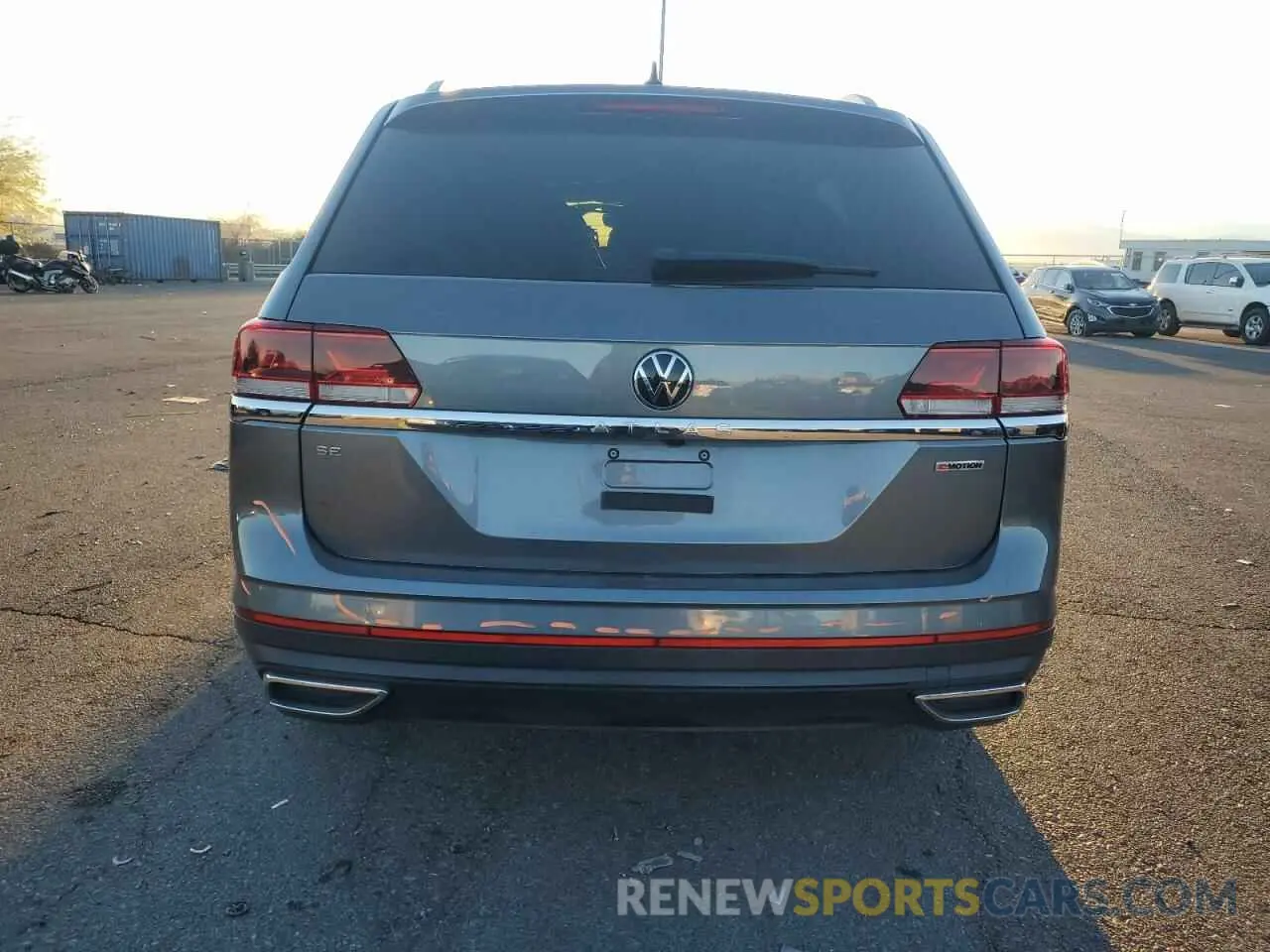 6 fotografías del automóvil dañado 1V2LP2CA2MC589404 VOLKSWAGEN ATLAS 2021