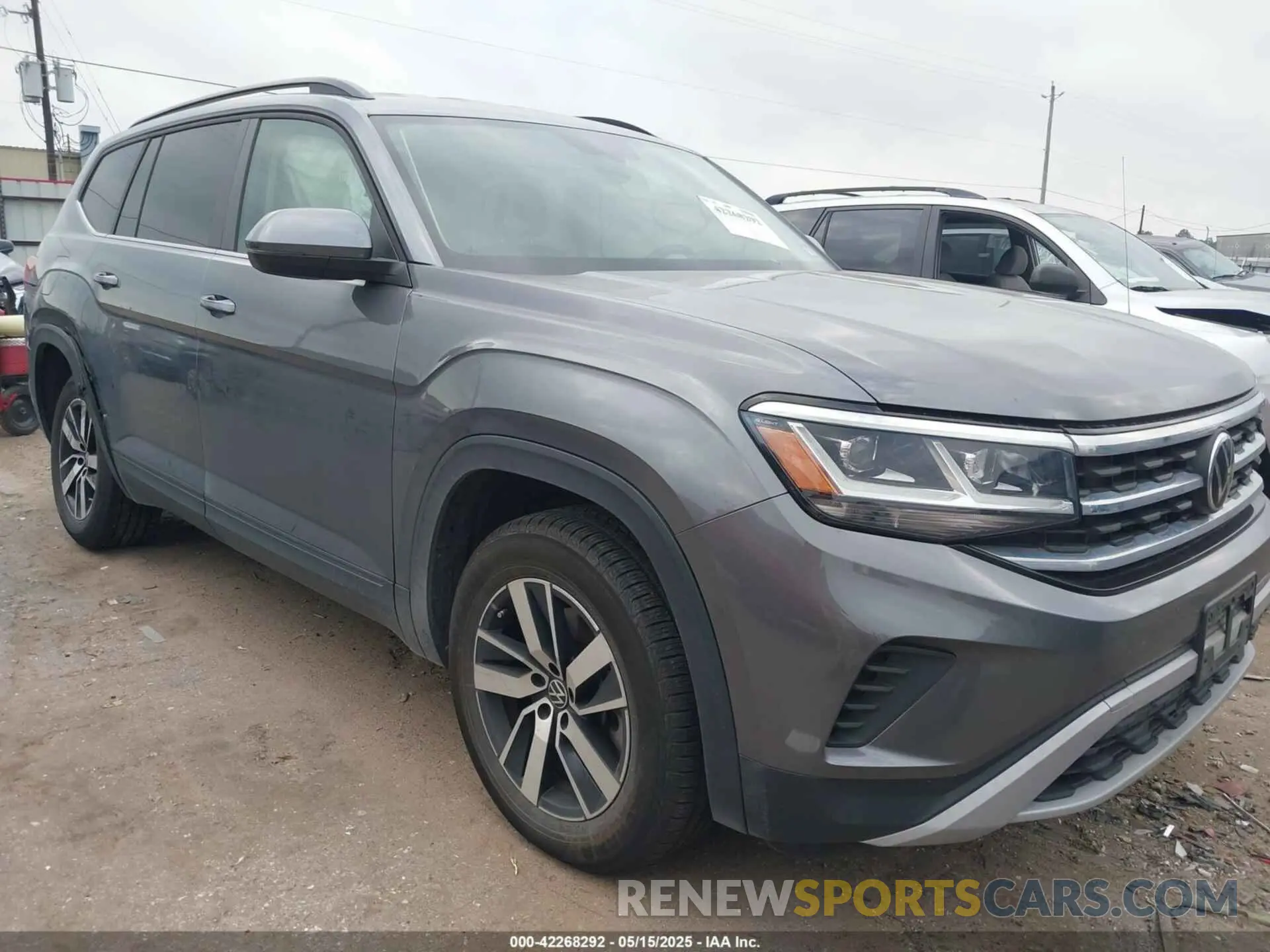 1 fotografías del automóvil dañado 1V2LP2CA3MC589136 VOLKSWAGEN ATLAS 2021