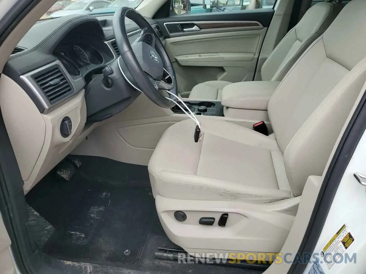 7 fotografías del automóvil dañado 1V2LP2CA8MC508583 VOLKSWAGEN ATLAS 2021