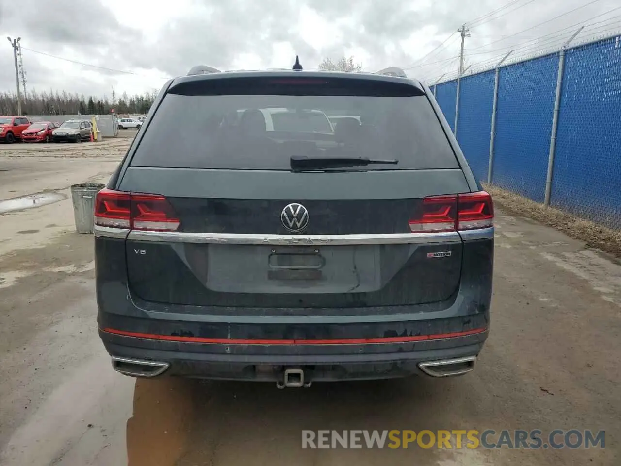 6 fotografías del automóvil dañado 1V2LR2CAXMC546438 VOLKSWAGEN ATLAS 2021