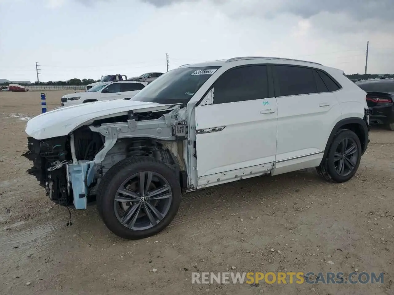 1 fotografías del automóvil dañado 1V2ME2CA7MC238322 VOLKSWAGEN ATLAS 2021