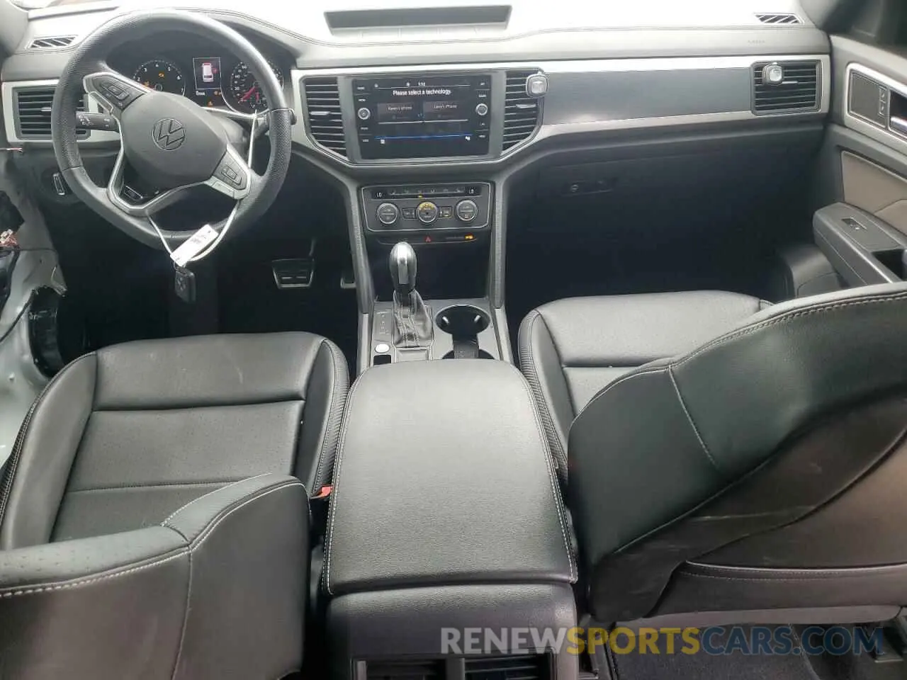 8 fotografías del automóvil dañado 1V2ME2CA7MC238322 VOLKSWAGEN ATLAS 2021