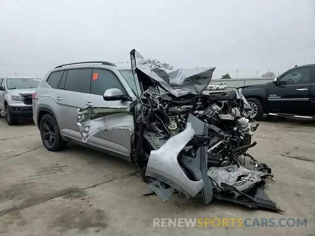 12 fotografías del automóvil dañado 1V2MR2CA3MC531395 VOLKSWAGEN ATLAS 2021