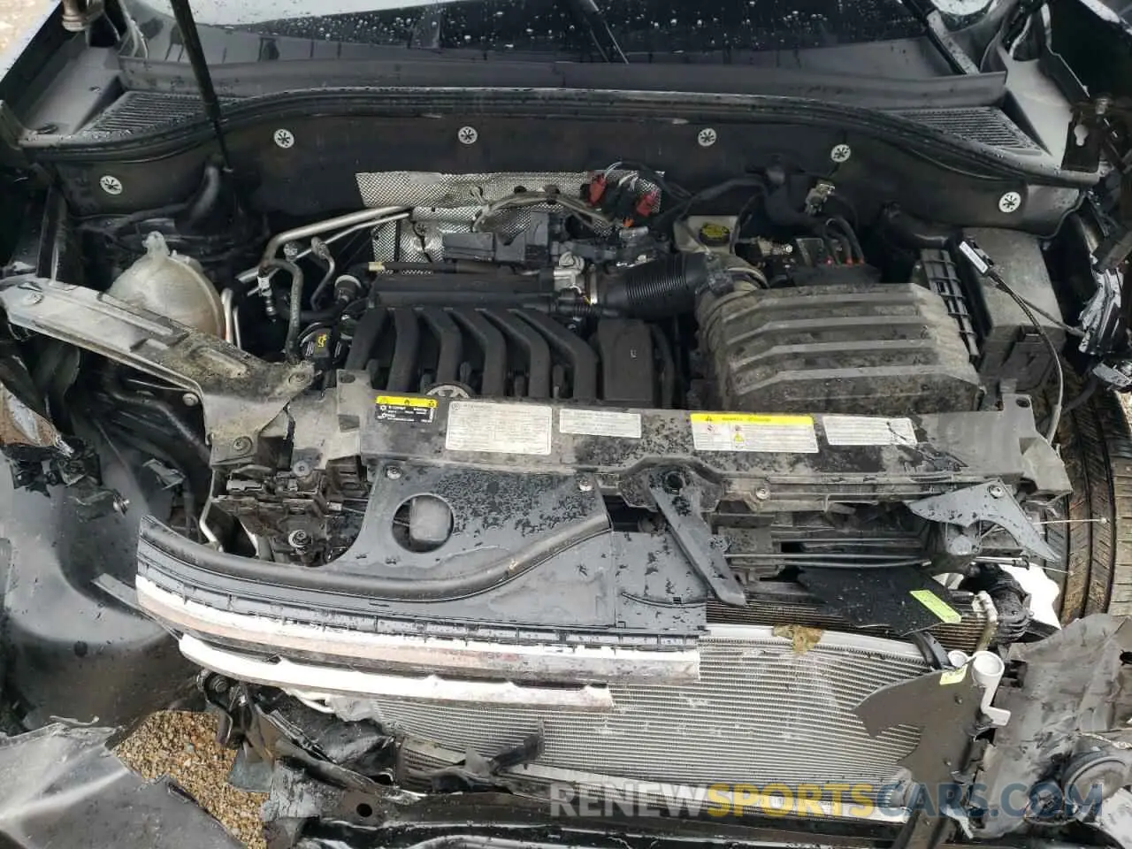 12 fotografías del automóvil dañado 1V2NR2CA0MC592000 VOLKSWAGEN ATLAS 2021