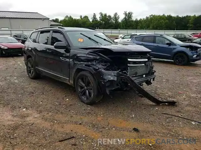 14 fotografías del automóvil dañado 1V2NR2CA0MC592000 VOLKSWAGEN ATLAS 2021