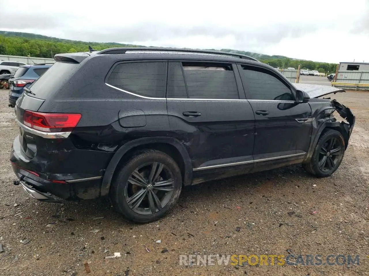 3 fotografías del automóvil dañado 1V2NR2CA0MC592000 VOLKSWAGEN ATLAS 2021