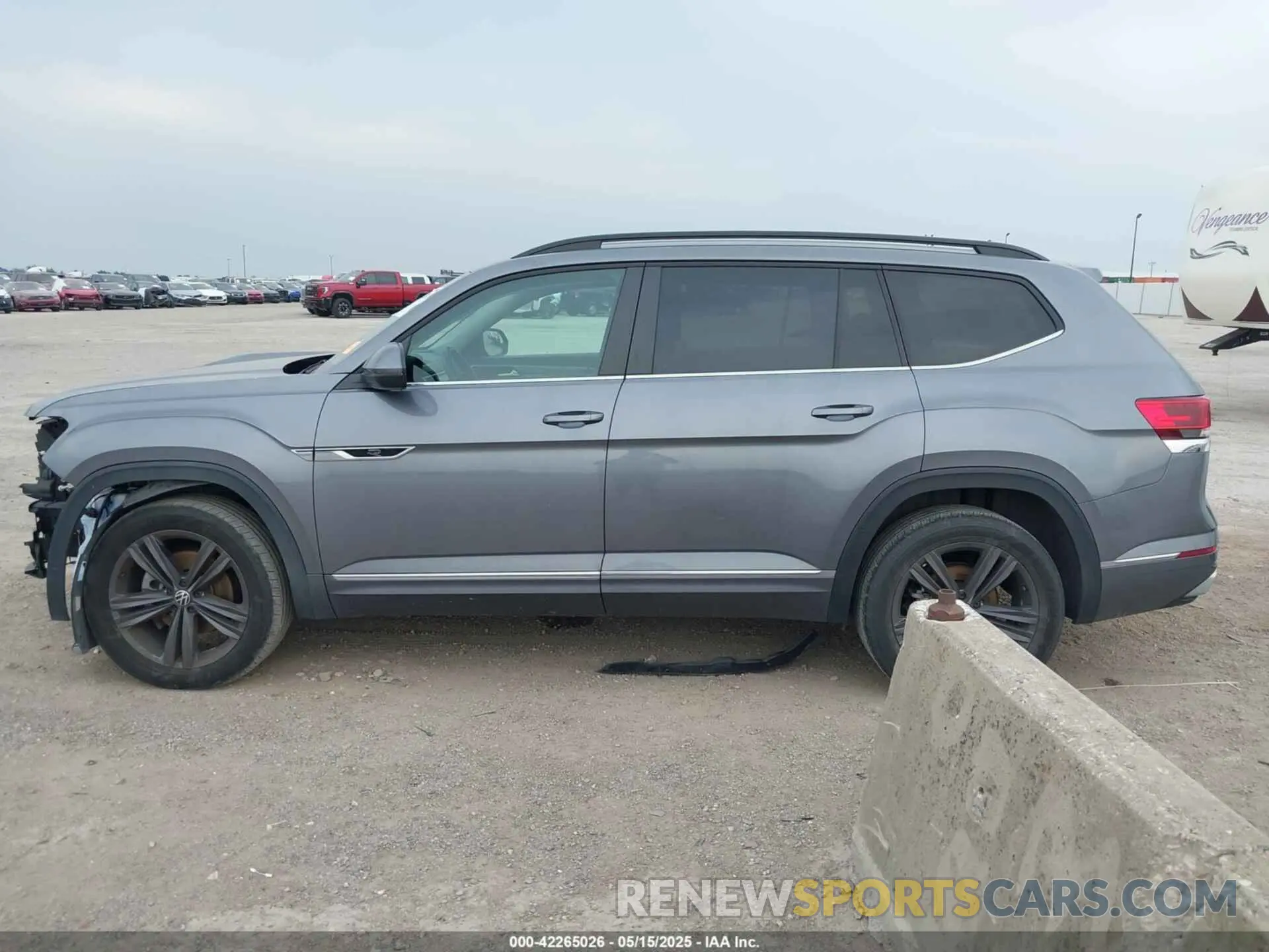 15 fotografías del automóvil dañado 1V2NR2CA4MC529207 VOLKSWAGEN ATLAS 2021