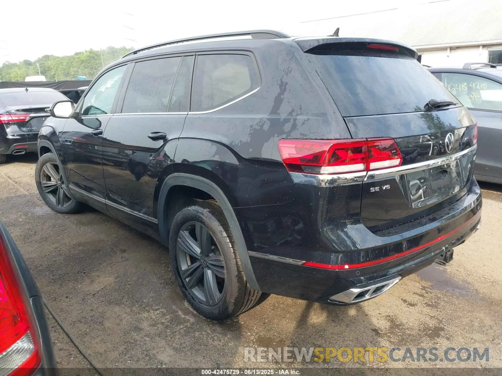 3 fotografías del automóvil dañado 1V2NR2CA7MC535342 VOLKSWAGEN ATLAS 2021