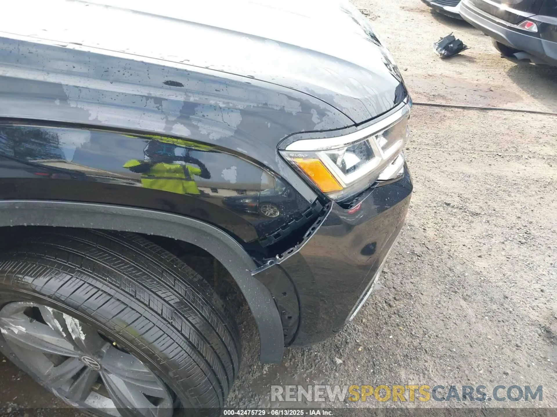 6 fotografías del automóvil dañado 1V2NR2CA7MC535342 VOLKSWAGEN ATLAS 2021