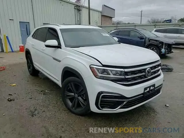 14 fotografías del automóvil dañado 1V2PE2CA1MC208228 VOLKSWAGEN ATLAS 2021