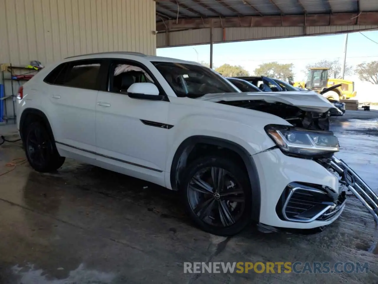 4 fotografías del automóvil dañado 1V2PE2CA4MC219711 VOLKSWAGEN ATLAS 2021