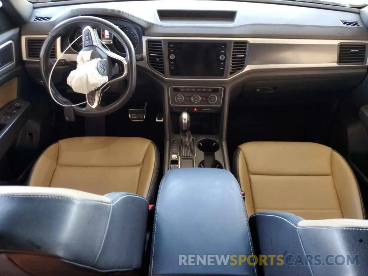 8 fotografías del automóvil dañado 1V2PE2CA4MC219711 VOLKSWAGEN ATLAS 2021