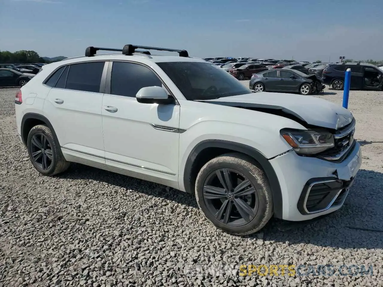 4 fotografías del automóvil dañado 1V2RE2CAXMC213615 VOLKSWAGEN ATLAS 2021