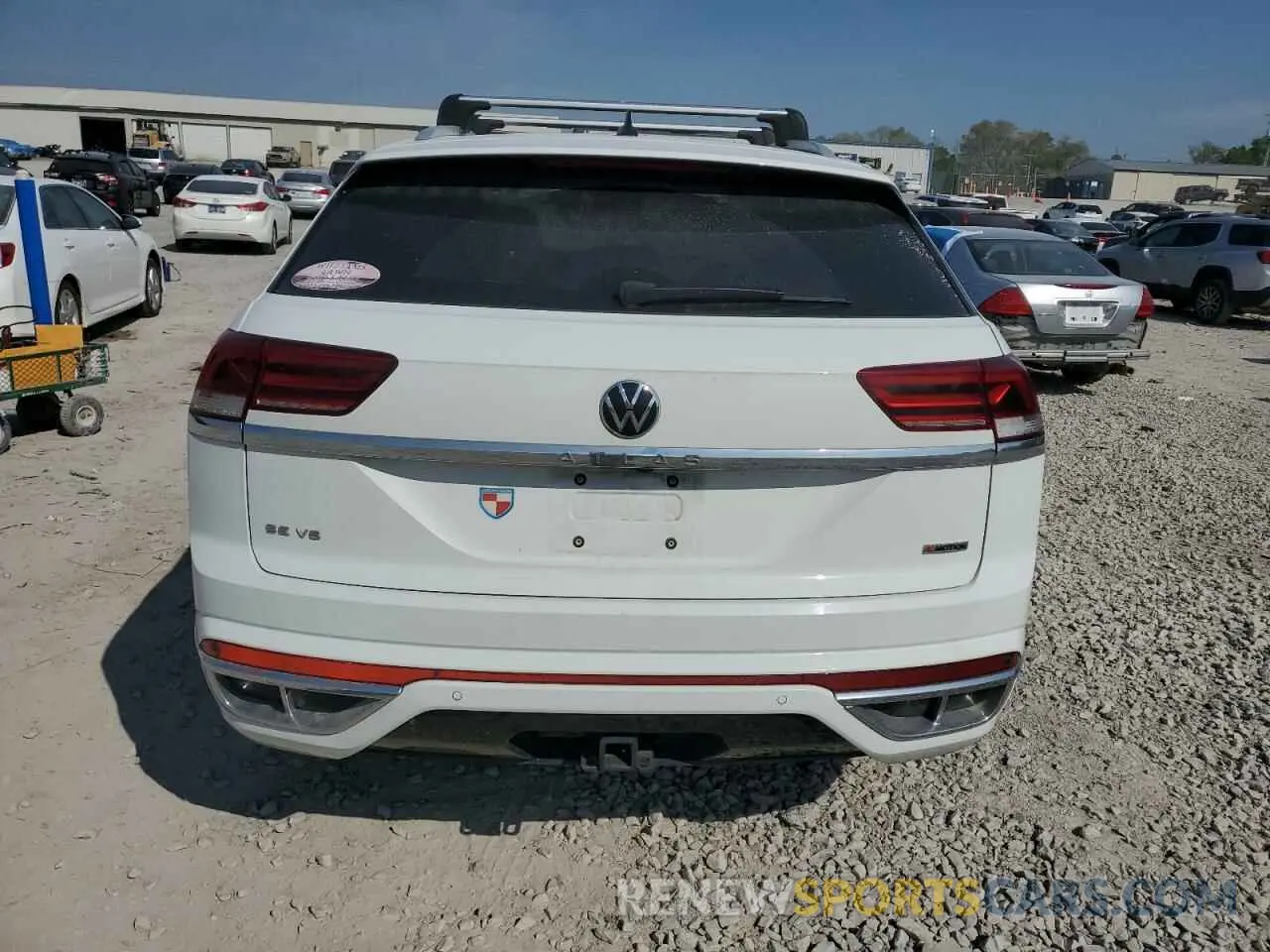 6 fotografías del automóvil dañado 1V2RE2CAXMC213615 VOLKSWAGEN ATLAS 2021