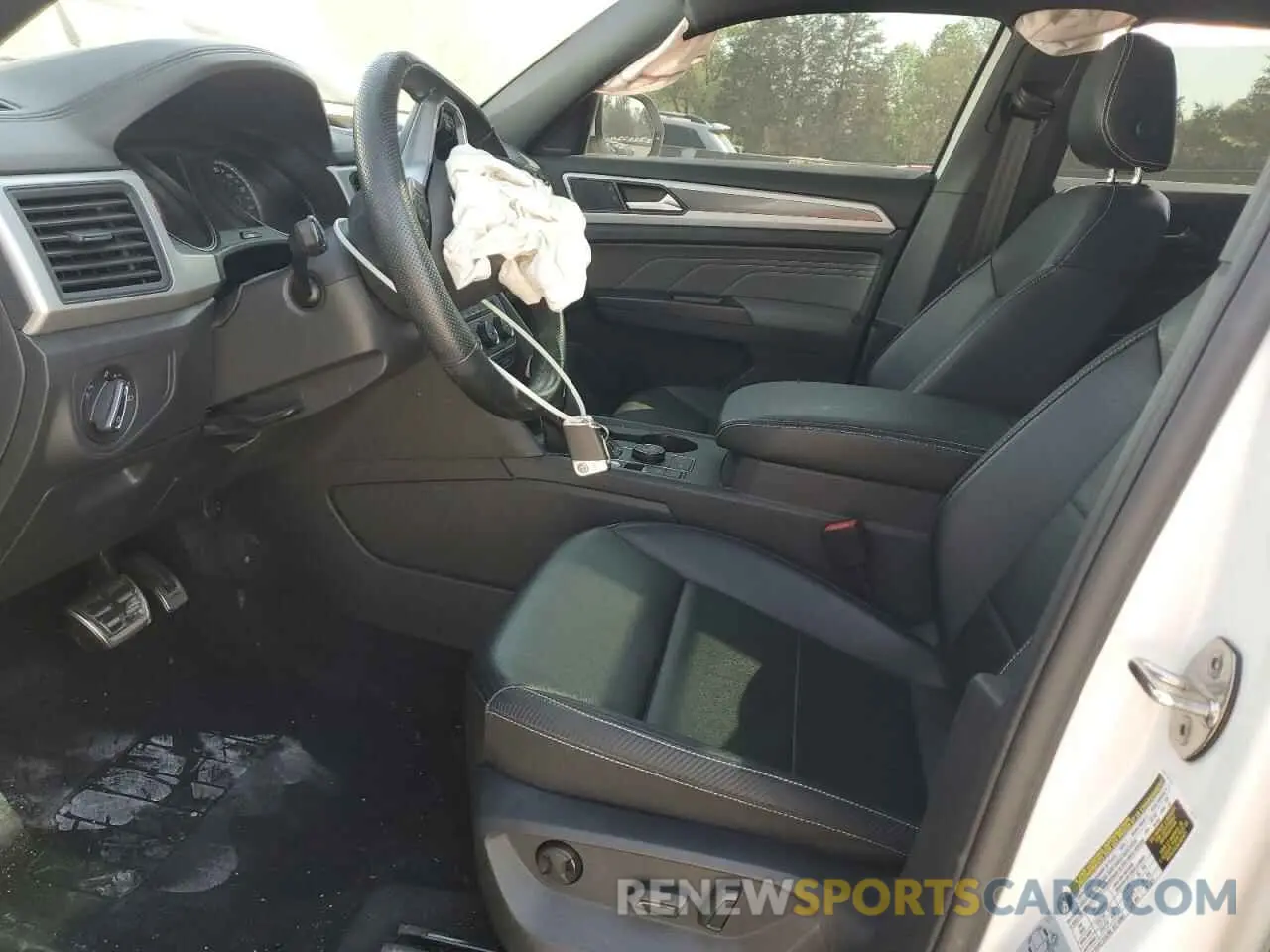 7 fotografías del automóvil dañado 1V2RE2CAXMC213615 VOLKSWAGEN ATLAS 2021