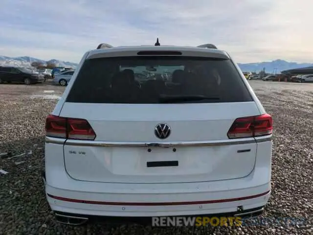 6 fotografías del automóvil dañado 1V2RR2CA1MC527352 VOLKSWAGEN ATLAS 2021
