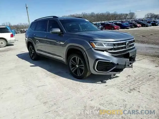 14 fotografías del automóvil dañado 1V2RR2CA1MC533071 VOLKSWAGEN ATLAS 2021