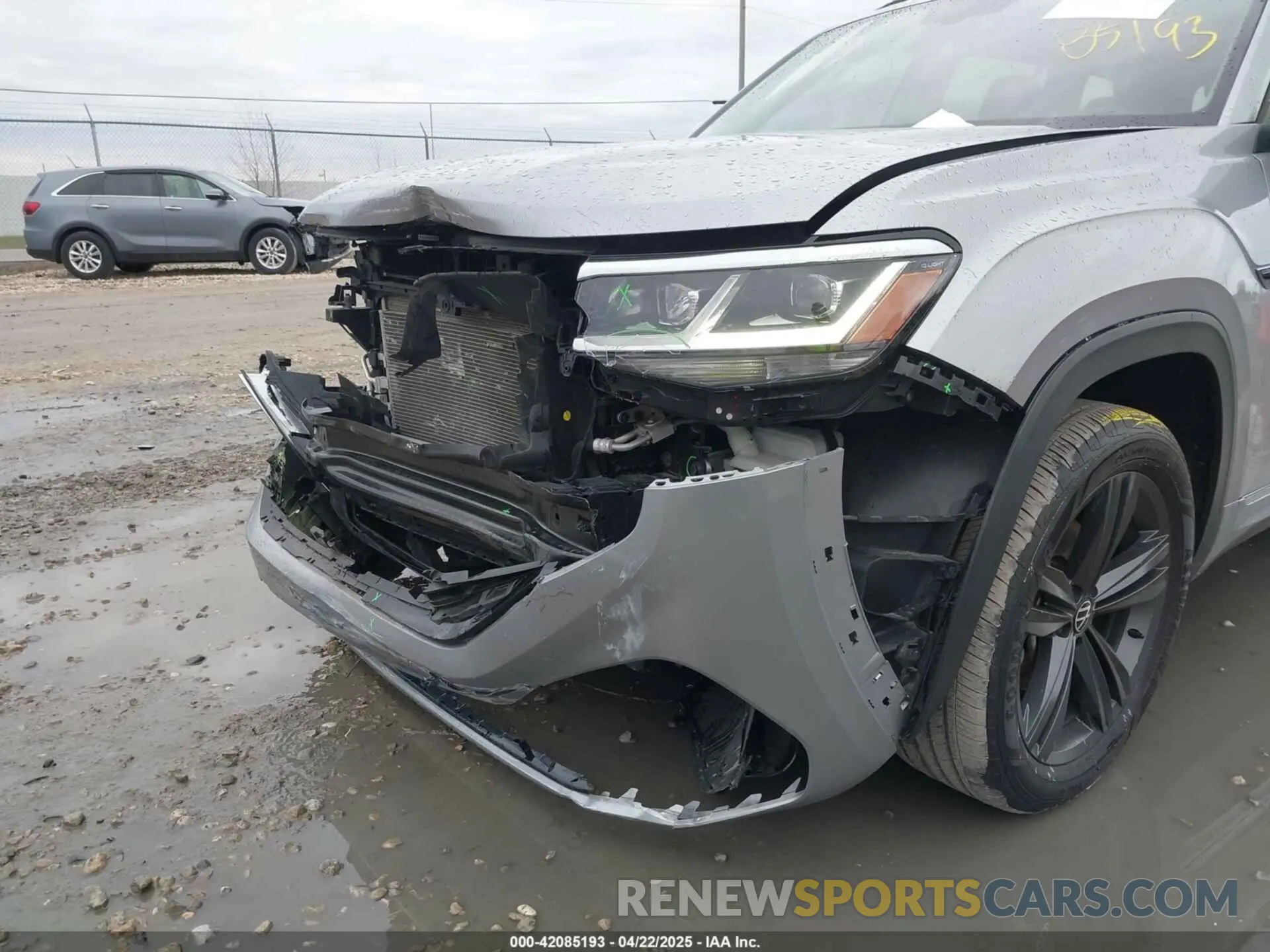 17 fotografías del automóvil dañado 1V2RR2CA8MC534539 VOLKSWAGEN ATLAS 2021
