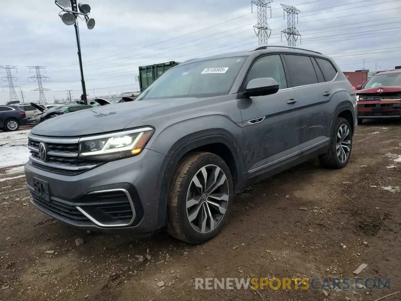 1 fotografías del automóvil dañado 1V2SR2CA5MC589807 VOLKSWAGEN ATLAS 2021