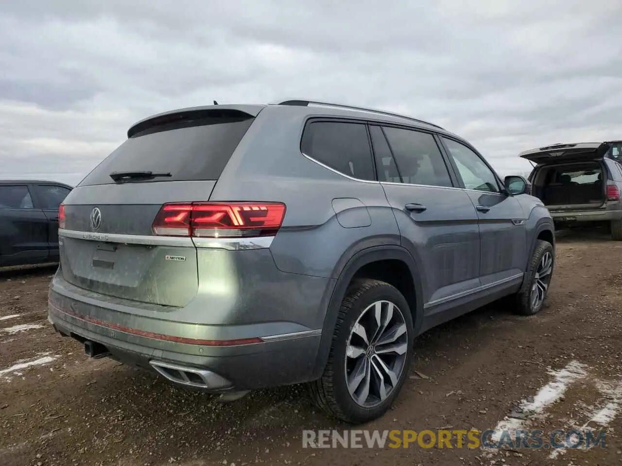 3 fotografías del automóvil dañado 1V2SR2CA5MC589807 VOLKSWAGEN ATLAS 2021