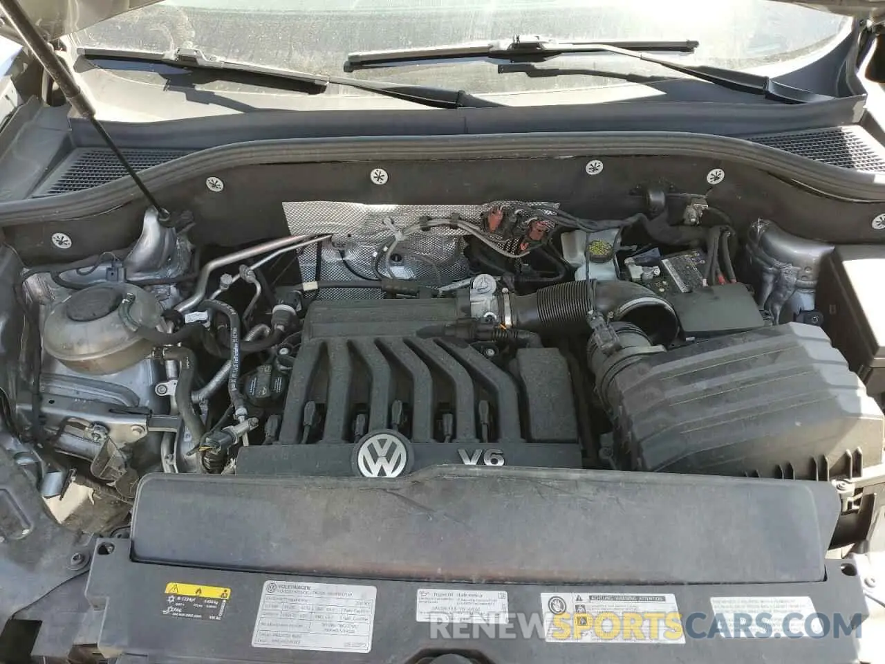 13 fotografías del automóvil dañado 1V2TR2CA0MC511505 VOLKSWAGEN ATLAS 2021