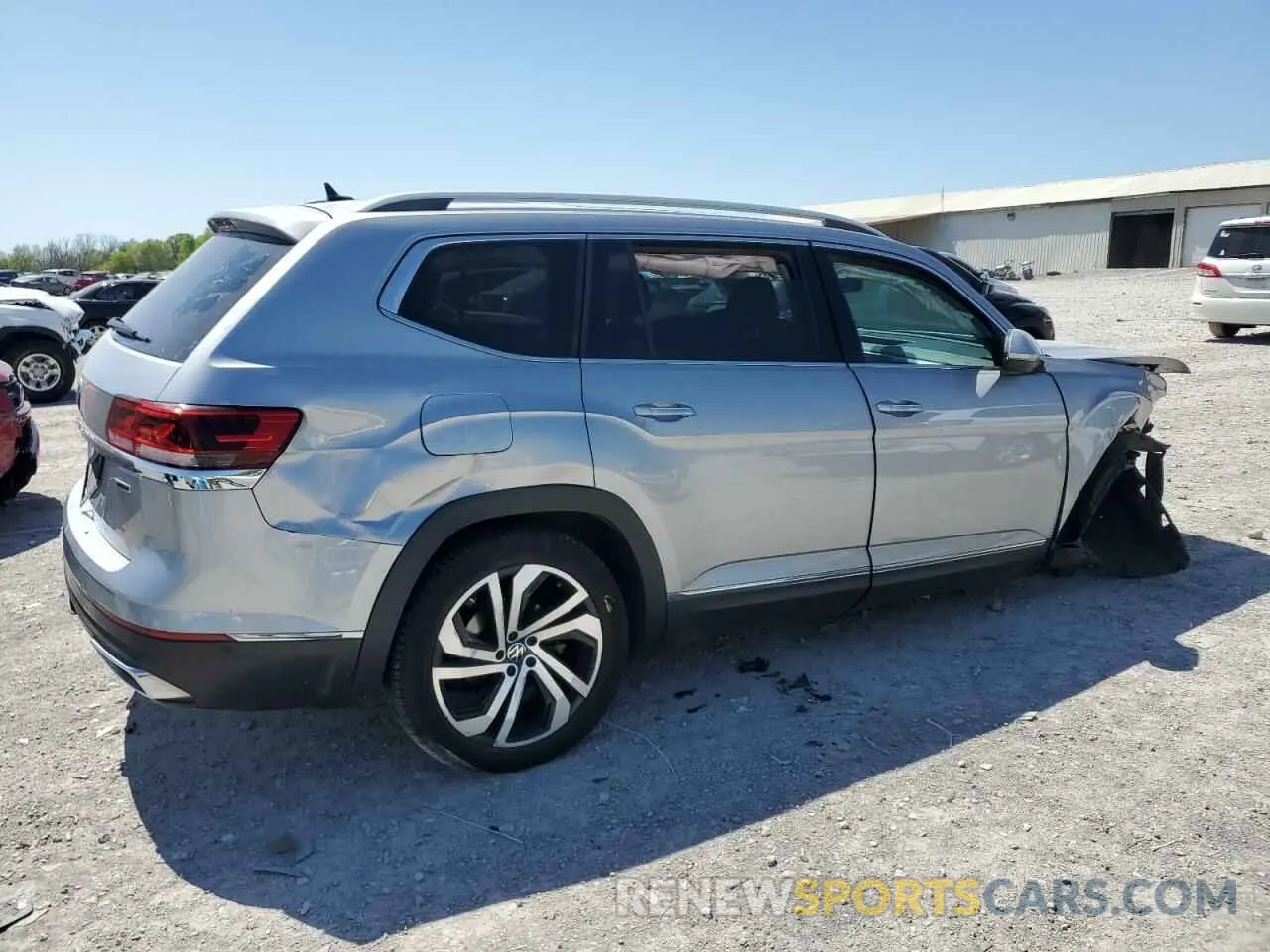 3 fotografías del automóvil dañado 1V2TR2CA0MC511505 VOLKSWAGEN ATLAS 2021
