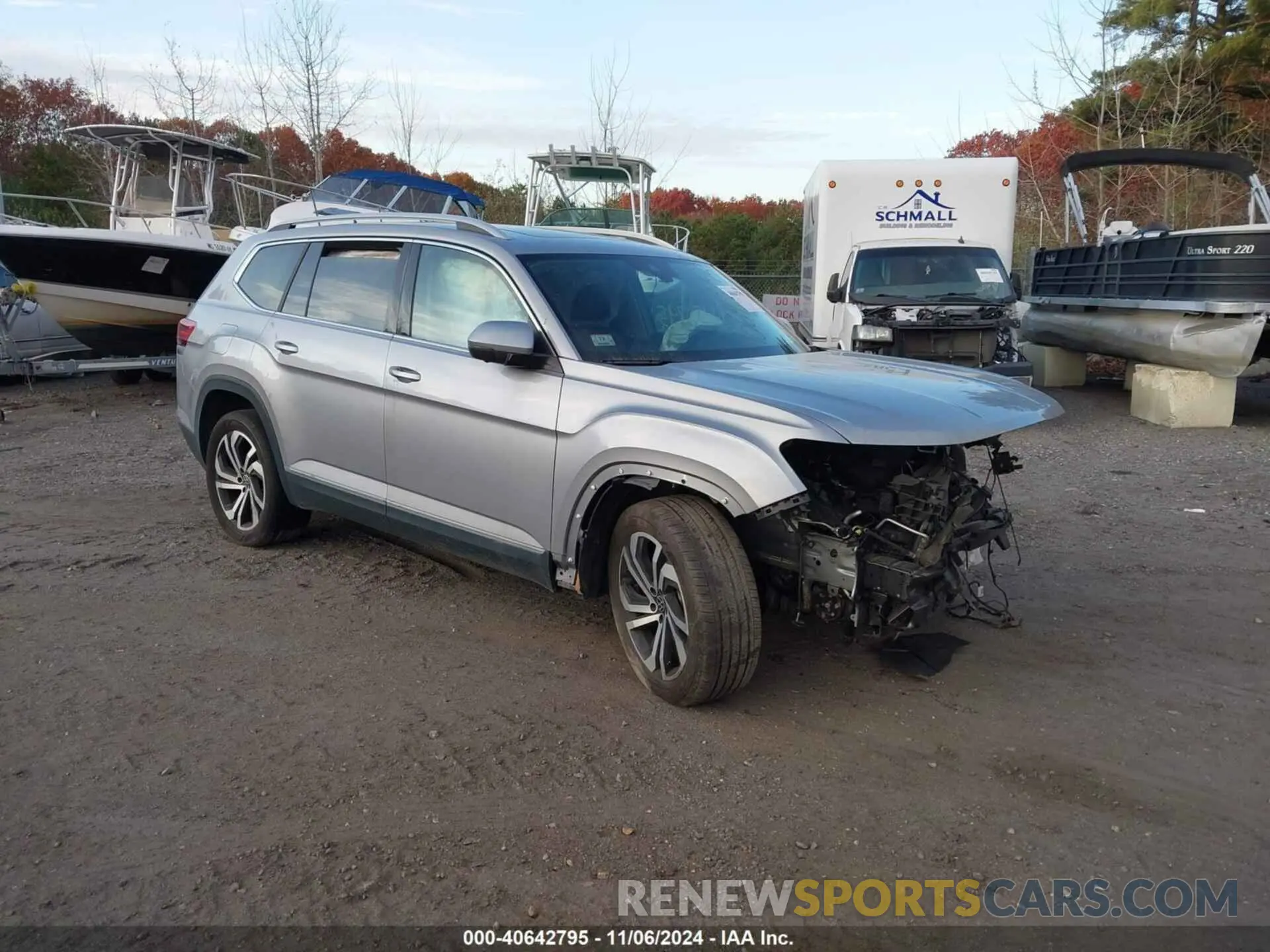 1 fotografías del automóvil dañado 1V2TR2CA1MC537532 VOLKSWAGEN ATLAS 2021