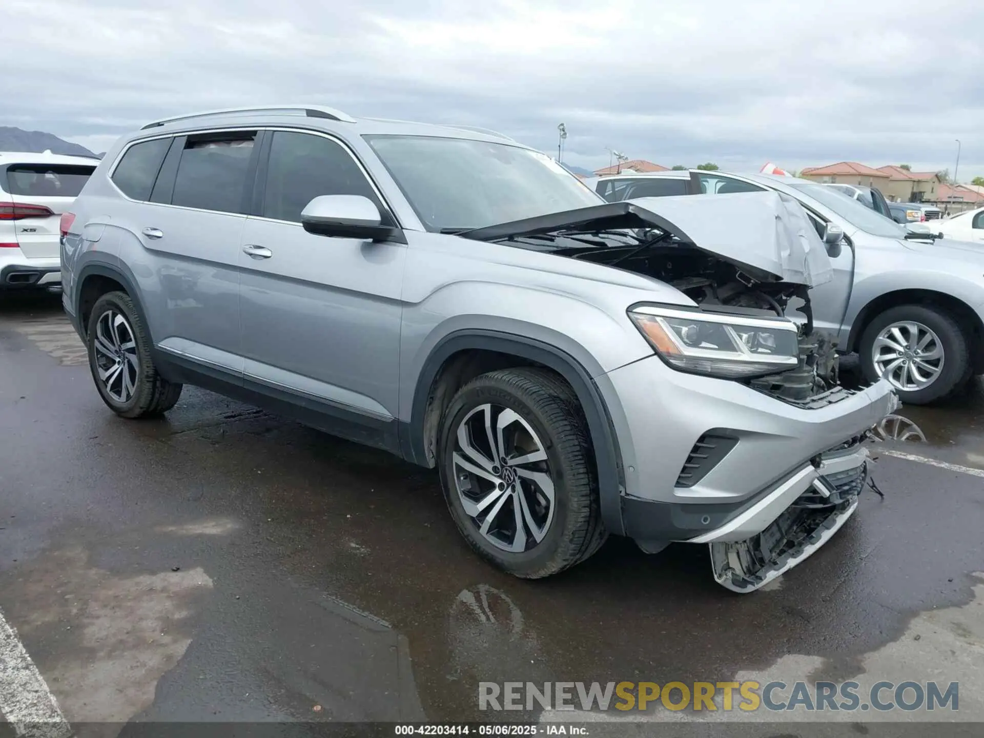1 fotografías del automóvil dañado 1V2TR2CA1MC538745 VOLKSWAGEN ATLAS 2021