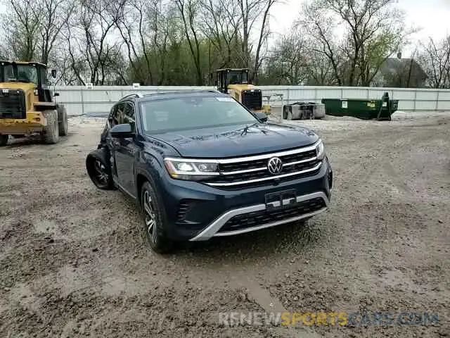 14 fotografías del automóvil dañado 1V2TR2CA3MC509859 VOLKSWAGEN ATLAS 2021