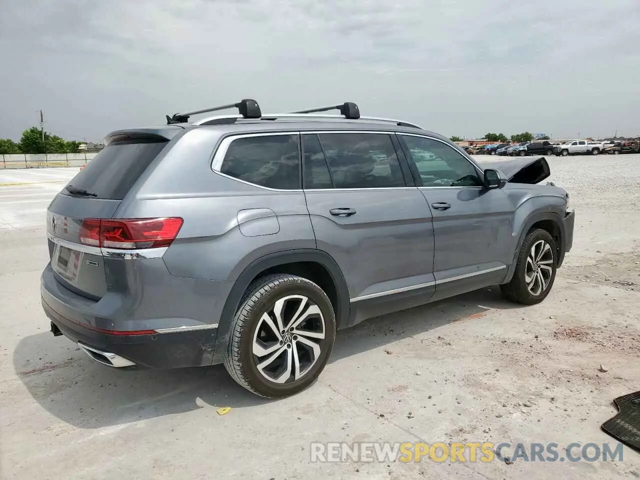 3 fotografías del automóvil dañado 1V2TR2CA5MC510303 VOLKSWAGEN ATLAS 2021