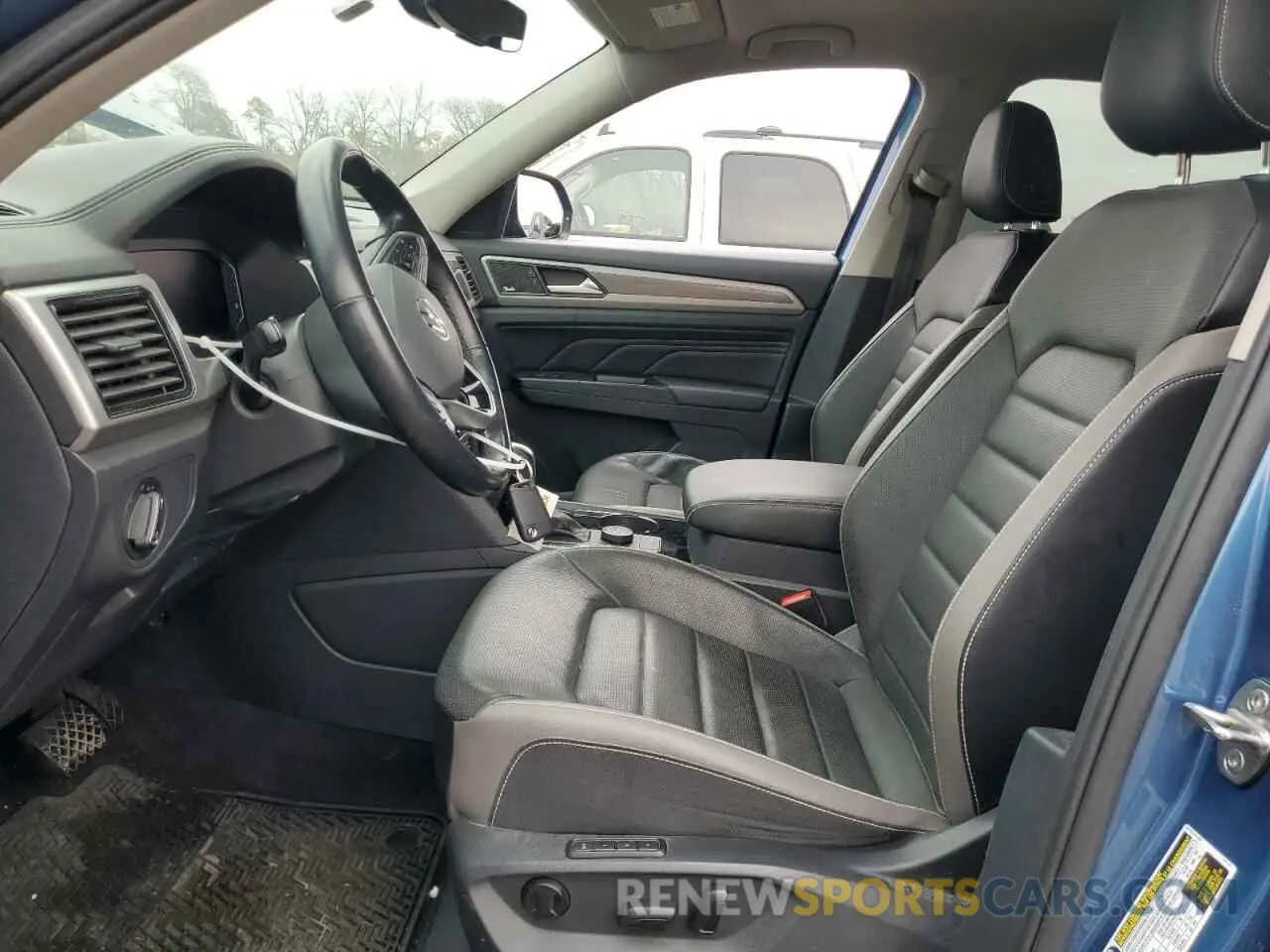 7 fotografías del automóvil dañado 1V2TR2CA8MC535700 VOLKSWAGEN ATLAS 2021