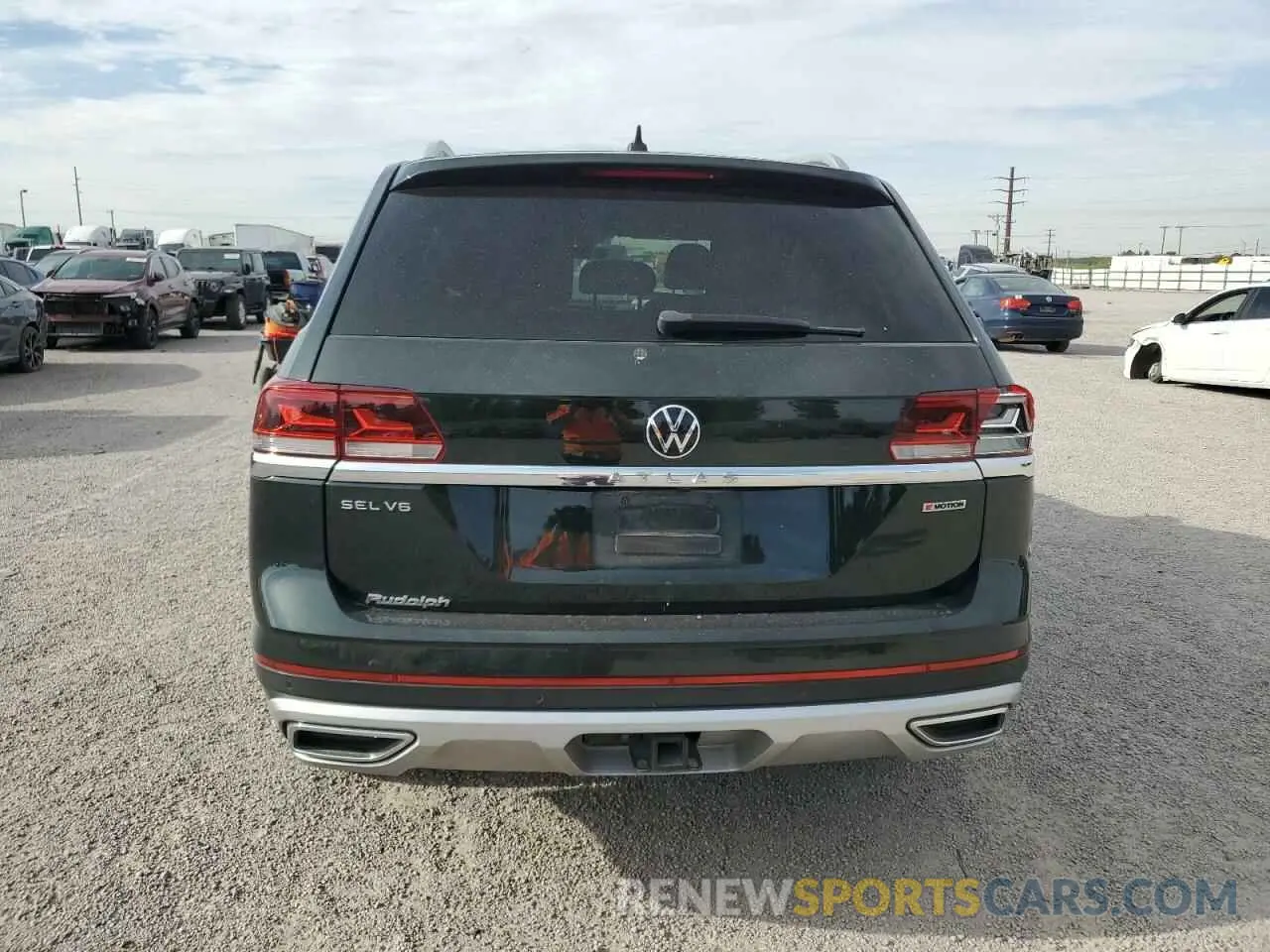 6 fotografías del automóvil dañado 1V2TR2CA9MC502544 VOLKSWAGEN ATLAS 2021