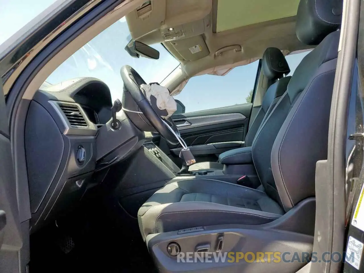 7 fotografías del automóvil dañado 1V2TR2CA9MC502544 VOLKSWAGEN ATLAS 2021
