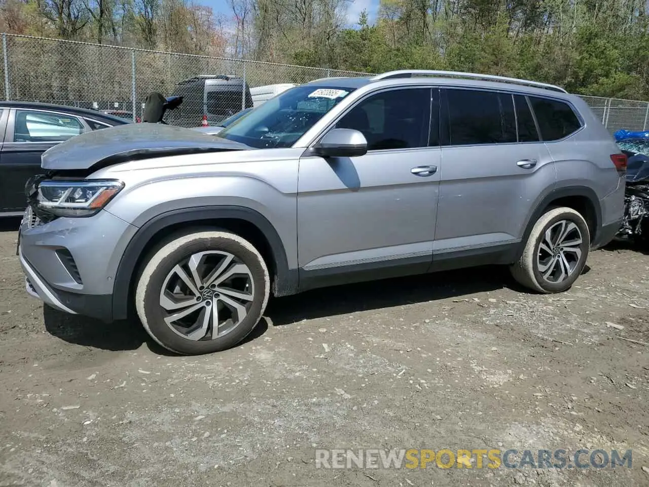 1 fotografías del automóvil dañado 1V2TR2CA9MC506898 VOLKSWAGEN ATLAS 2021